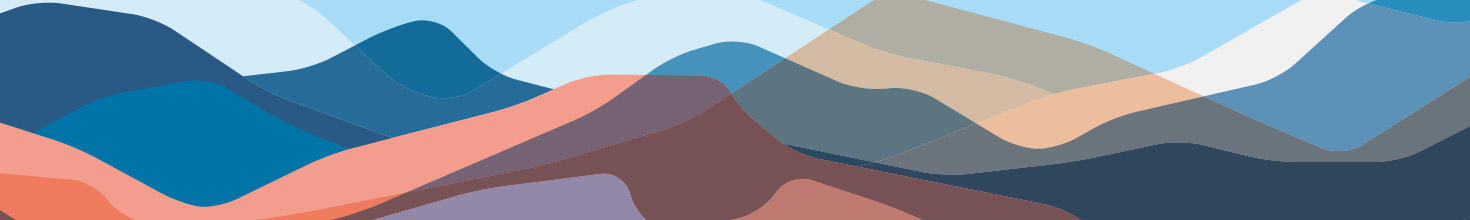 abstract image of a mountain range