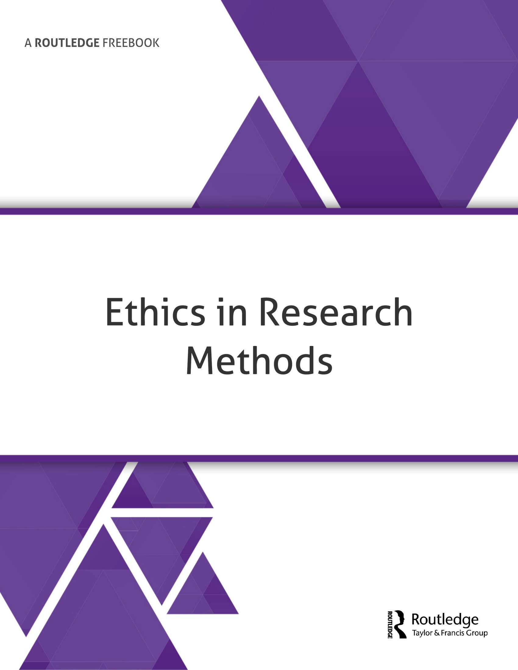 ethics in research methods cover