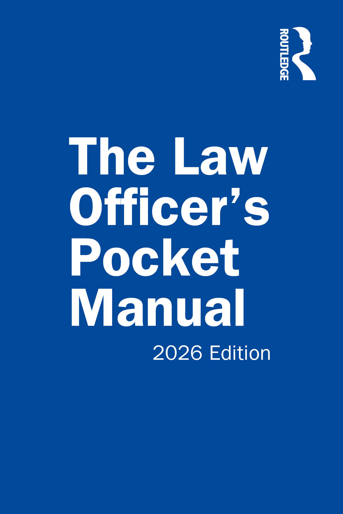 The Law Officer's Pocket Manual 2026 cover image
